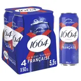 1664 Bière Blonde 4x50cl