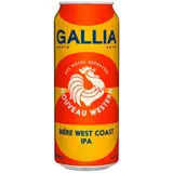 Gallia Nouveau Western Bière West Coast IPA non filtrée 50cl