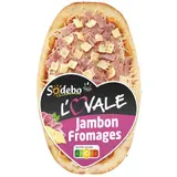 Sodebo Pizza l'Ovale Jambon fromages 200g