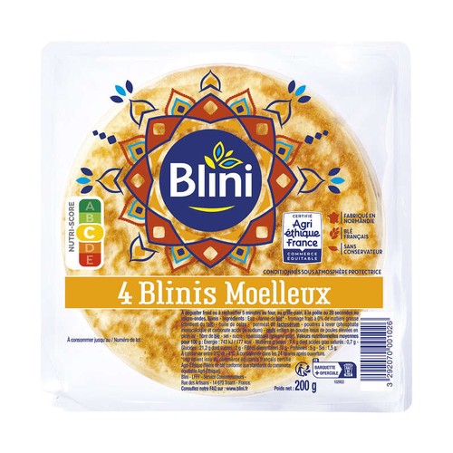 Blini Blinis Moelleux 200g