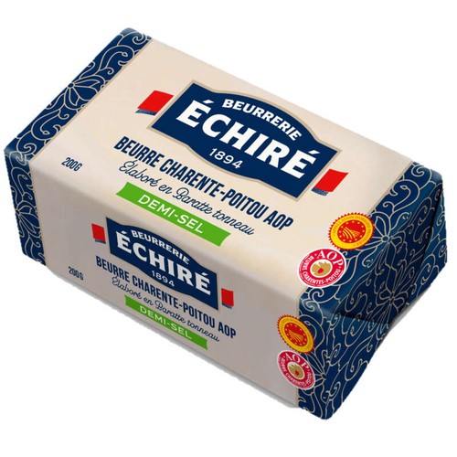 Echiré Beurre Charente-Poitou Demi-Sel AOP 200g