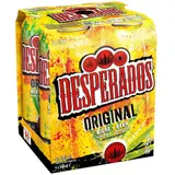 Desperados Original Bière aromatisée à un spiritueux à base d'agave en canettes 4x50cl