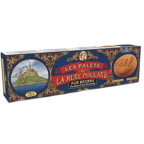 La Mère Poulard Palets pur beurre 125g