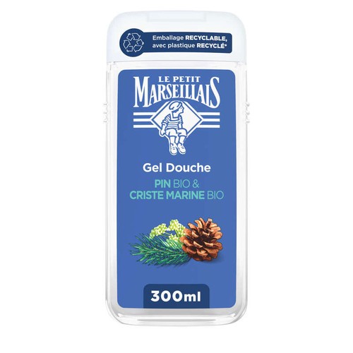 Le Petit Marseillais Gel douche extra doux Pin et criste marine Bio 300ml