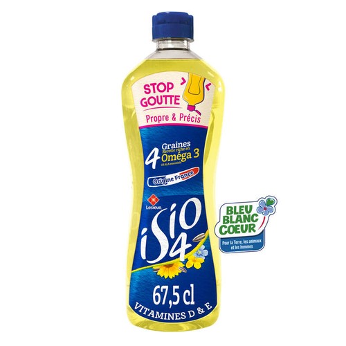 Isio 4 Huile Végétale Stop Goutte 675ml