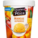 Charles & Alice Sorbet mangue plein Fruit 450ml