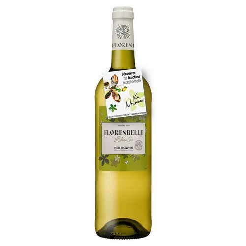 Florenbelle Vin De Pays Des Côtes De Gascogne Igp, Blanc 75cl