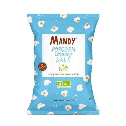 Mandy' Popcorn salé Bio 70g