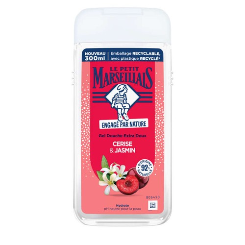 Le Petit Marseillais Gel douche extra doux Cerise & jasmin 300ml