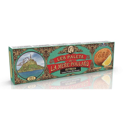 La Mère Poulard palets au citron 125g