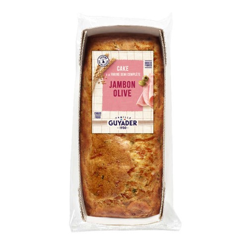 Guyader Cake Au Jambon Et Olives 260g