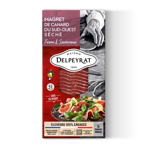Delpeyrat Magret de Canard tranché et séché 70g