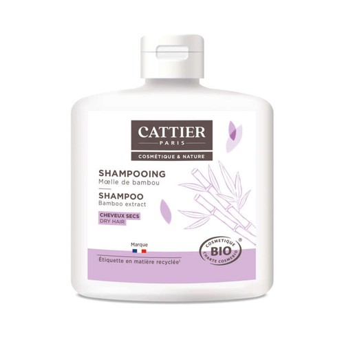 [Par Naturalia]  Cattier Shampooing Moelle De Bambou, Cheveux Secs 250ml