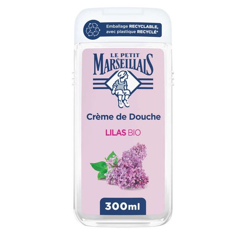 Le Petit Marseillais Crème Douche Extra Douce Lilas Bio 300ml