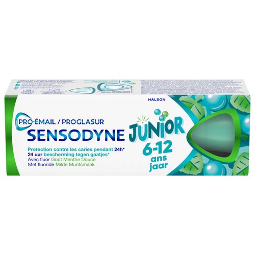 Sensodyne Dentifrice Pro-émail menthe douce 6-12 ans Junior