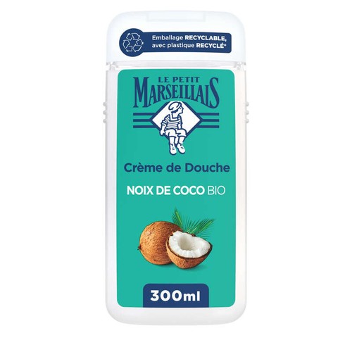 Le Petit Marseillais Crème de Douche Extra douce Noix de coco Bio 300ml