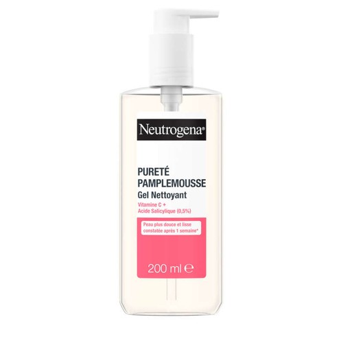 [Para] Neutrogena Gel Nettoyant Pureté Pamplemousse 200ml