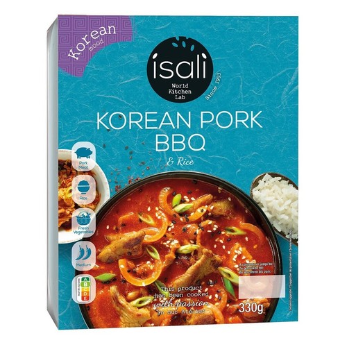 Isali Korean Pork BBQ & Rice 330g