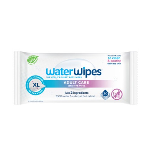 [Para] Waterwipes Lingettes Adult Care Sensitive x30