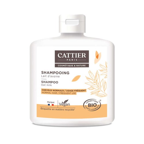 Cattier Shampooing au lait d'avoine Bio 250ml