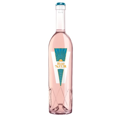 Roc Azur Méditerranée Vin Rosé Igp 75cl