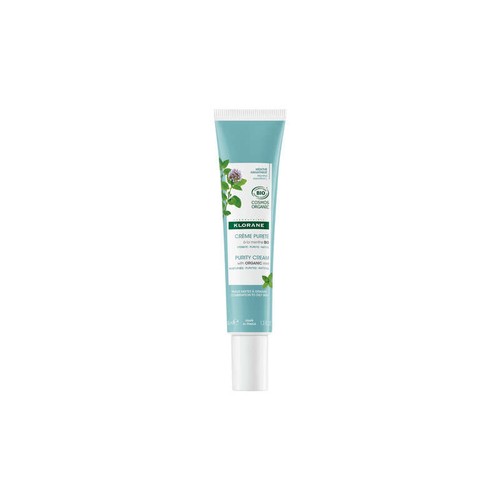 [Para] Klorane Menthe Aquatique Crème pureté visage Bio 40ml