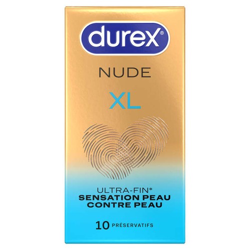 Durex Préservatifs Nude XL x10
