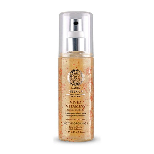 Natura Sibérica Vitamines Vivantes Pour Le Corps Et Les Cheveux 125ml