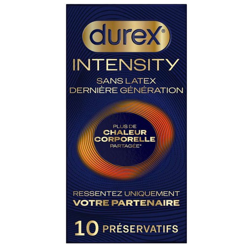 Durex Préservatifs Intensity x10