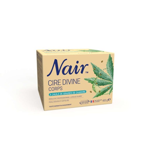 Nair Cire divine à la graines de chanvre huile 400g
