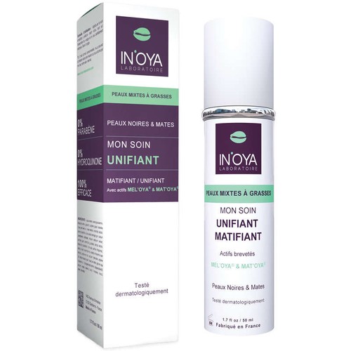 In'Oya Mon soin unifiant matifiant - peaux mixtes à grasses 50ml