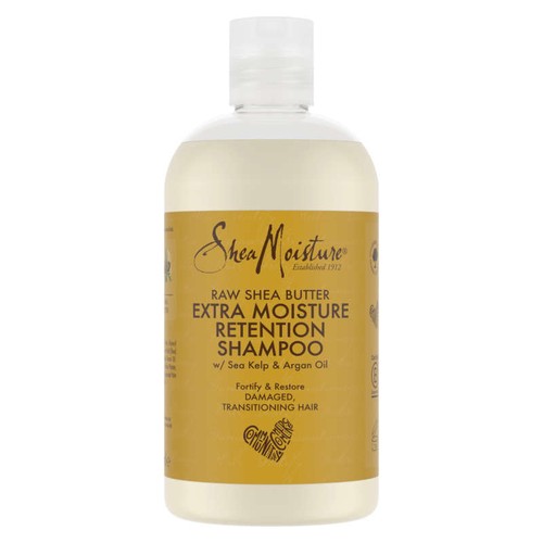 Shea Moisture Shampoing hydratant & fortifiant au beurre de karité pur 384ml
