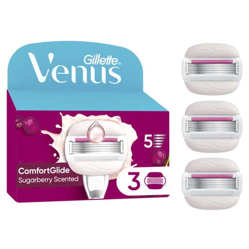 Gillette Venus Lames Pro ComfortGlide Parfum Sugarberry x3