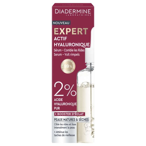 Diadermine Expert Actif Hyaluronique sérum Rides Flacon 30ml