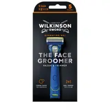 Wilkinson Sword The Face Groomer Rasoir et tondeuse visage 2-en-1 pour hommes 1 pack