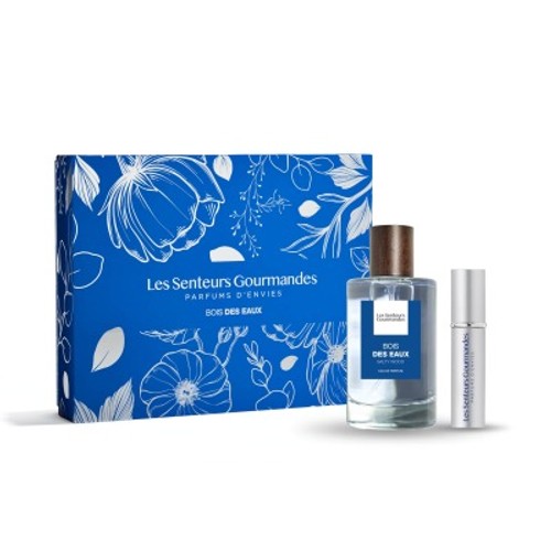 Les Senteurs gourmandes Coffret Eau de parfum bois des eaux 100ml & vaporisateur