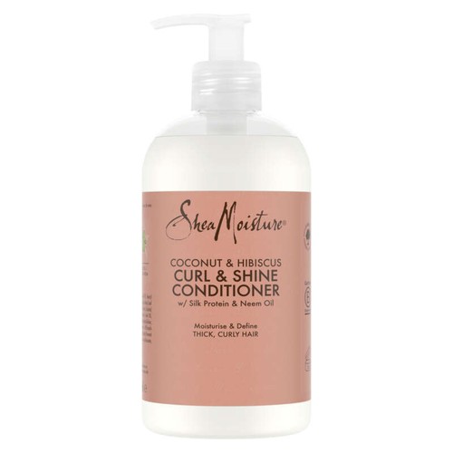 Shea Moisture après-shampooing femme noix de coco & hibiscus 384ml