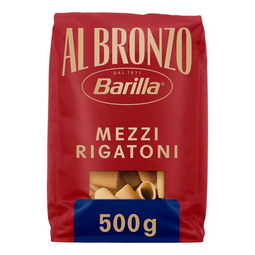 Barilla Pâtes premium Mezzi Rigatoni Al Bronzo 500g