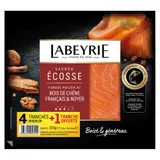 Labeyrie Saumon fumé le boisé d'Ecosse 4 tranches +1 offerte 150g