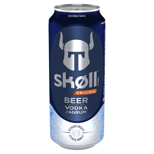 Skoll Bière Aromatisée Vodka Agrumes 50cl
