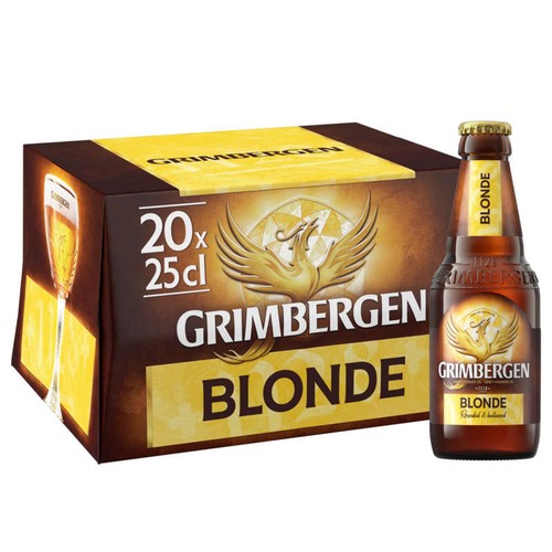 Grimbergen Bière Blonde D'Abbaye 20x25cl