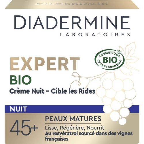 Diadermine Expert Crème de Nuit Bio 50ml