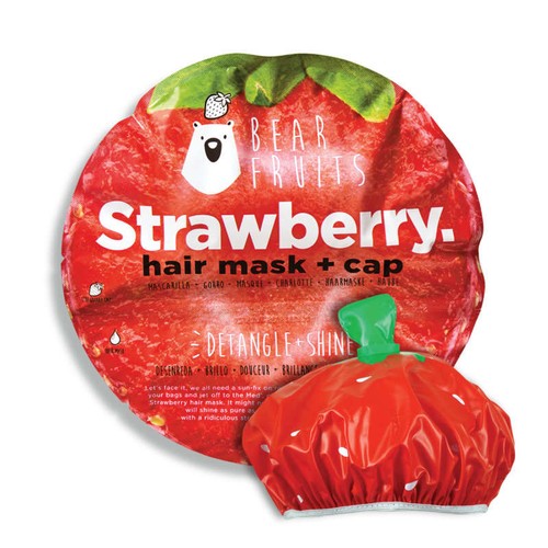 Bear Fruits Douceur Et Brillance Masque Capillaire + Charlotte Fraise 20ml