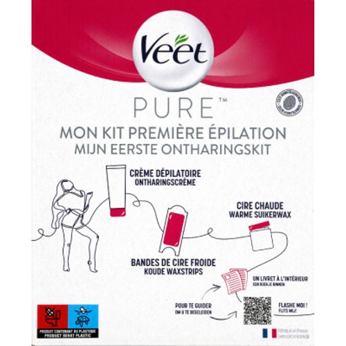 Veet Pure kit première épilation 3 produits
