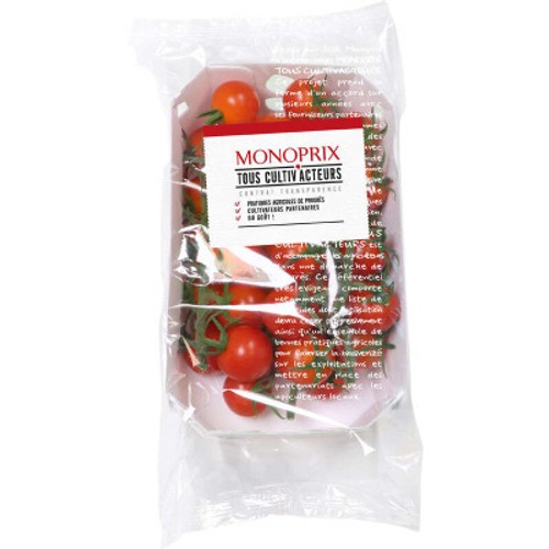 Monoprix Tous Cultiv'Acteurs tomate cerise en grappe 300g