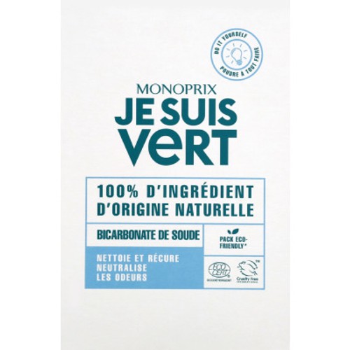 Monoprix Je Suis Vert Bicarbonate De Soude 500g