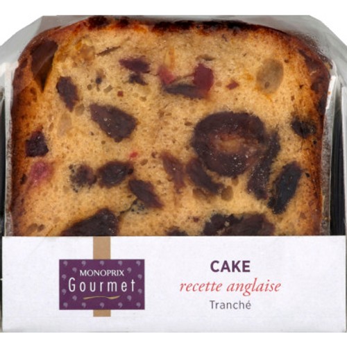Monoprix Gourmet Cake Anglais Tranché 400g