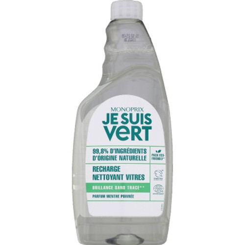 Monoprix Je Suis Vert Recharge Nettoyant Vitres 75cl