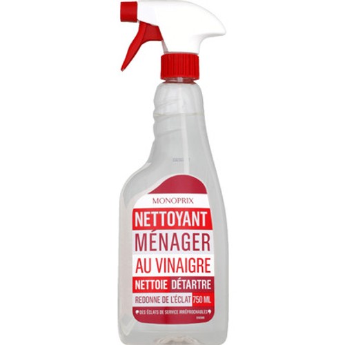 Monoprix Spray nettoyant au vinaigre ménager 750ml