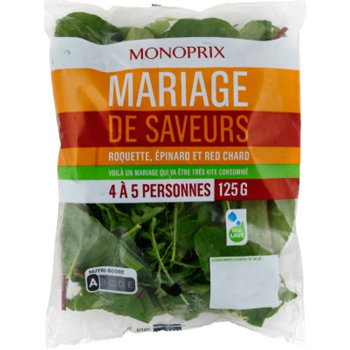 Monoprix Salade Jeune Pousse 125g